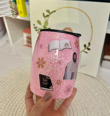 Jesus glitter mug