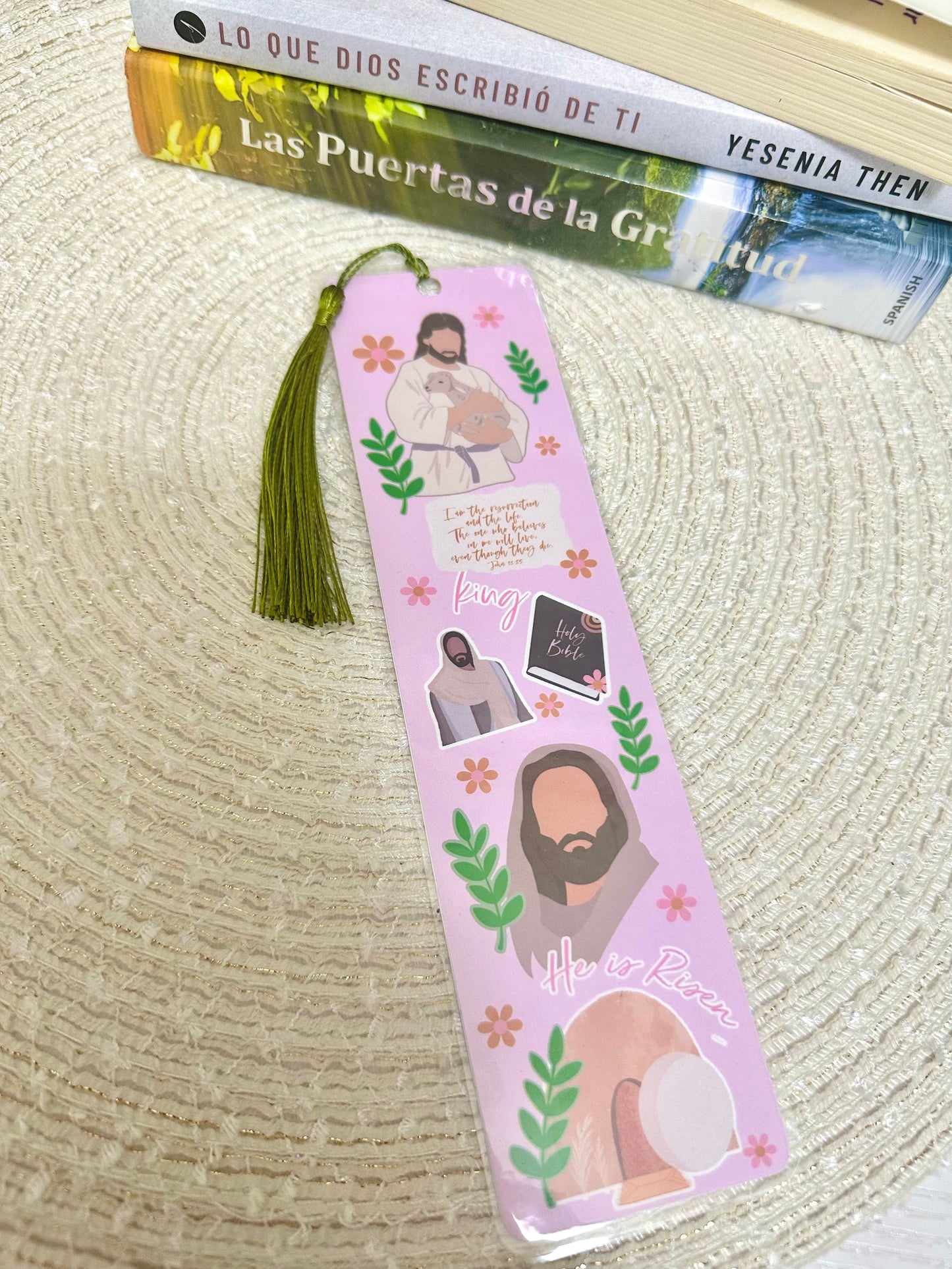 Jesús pink Bookmarker