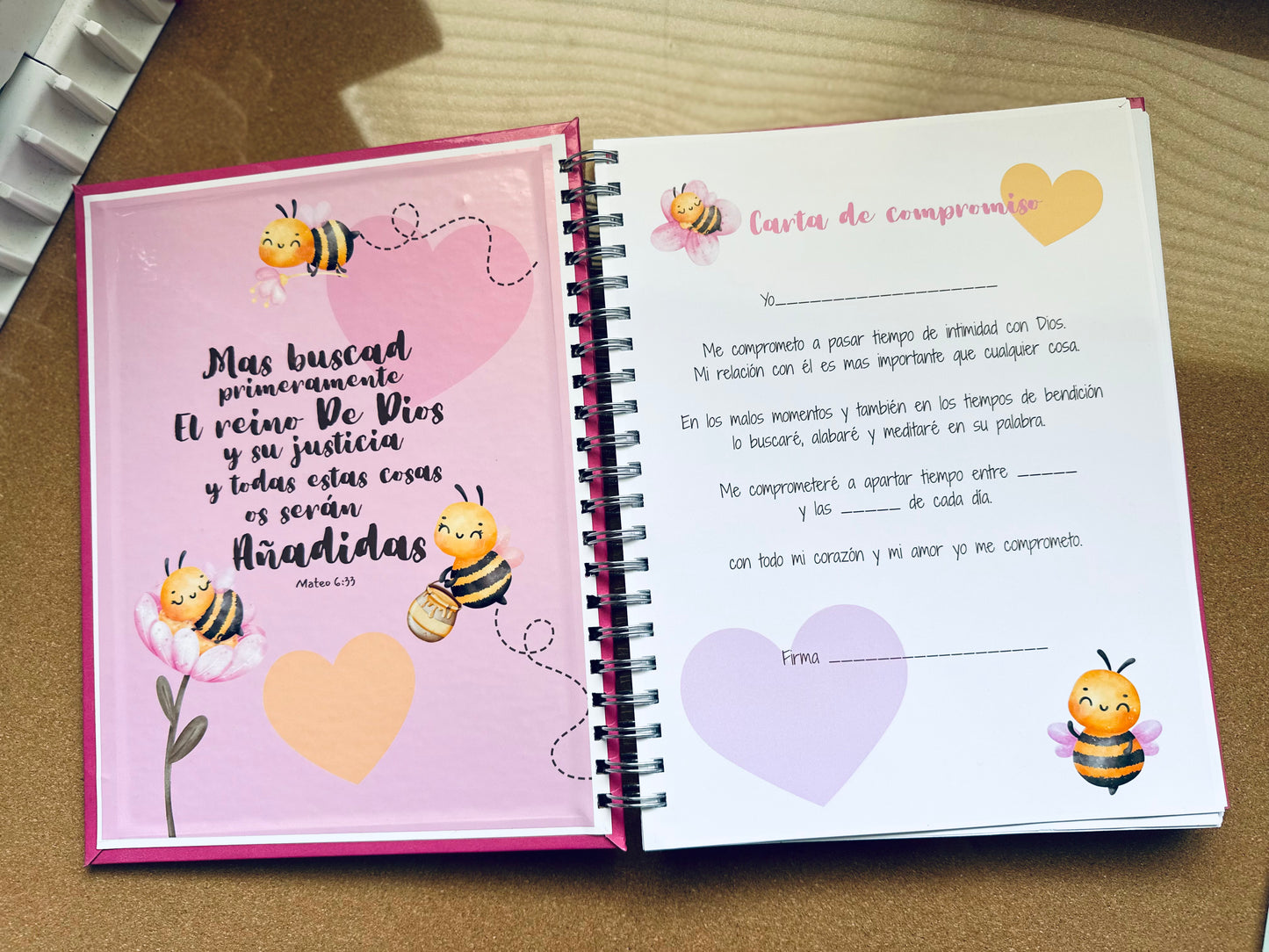 Libreta para devocional