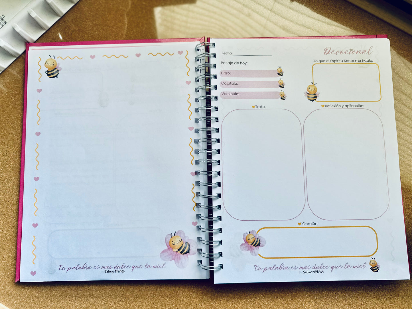 Libreta para devocional